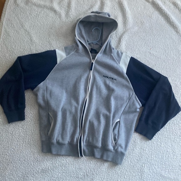 Nautical zip-up hooded sweatshirt - Picture 1 of 3